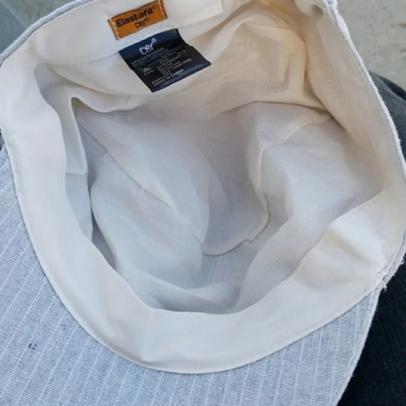 Skull sequin‎  stripe cotton baseball cap NWT - Picture 5 of 7